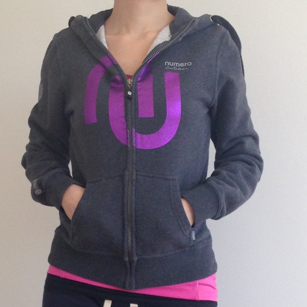 Numero - Charcoal Hoodie